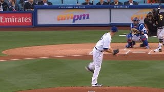 PIT@LAD: Watch Wood's 11 strikeouts in 11 seconds