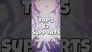 TOP 5 E2 SUPPORTS IN HSR (as of 4.2) | Honkai: Star Rail Short #honkaistarrail #hsr #hoyoverse
