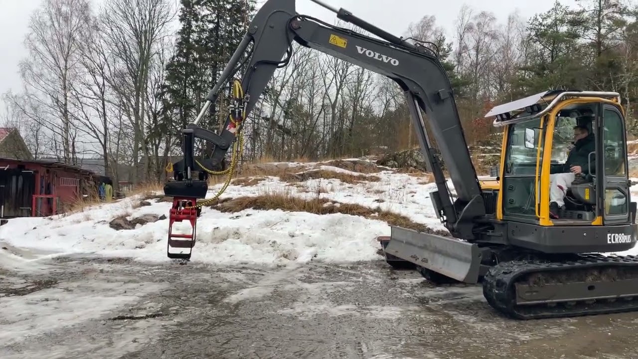 Bandgrävare Volvo ECR88plus