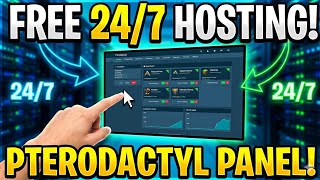Free 24/7 Hosting | Free Pterodactyl Panel | 24/7 Bot Hosting | #vps #pterodactyl #247 