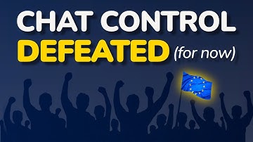 We Just DEFEATED EU Mass Surveillance (Here