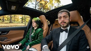 Post Malone ft. Billie Eilish - Halfway To Forever ( Original Lyrics Video )