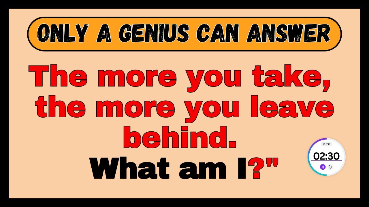 Can You Solve These MINDBENDING Riddles in Seconds? Only A Genius