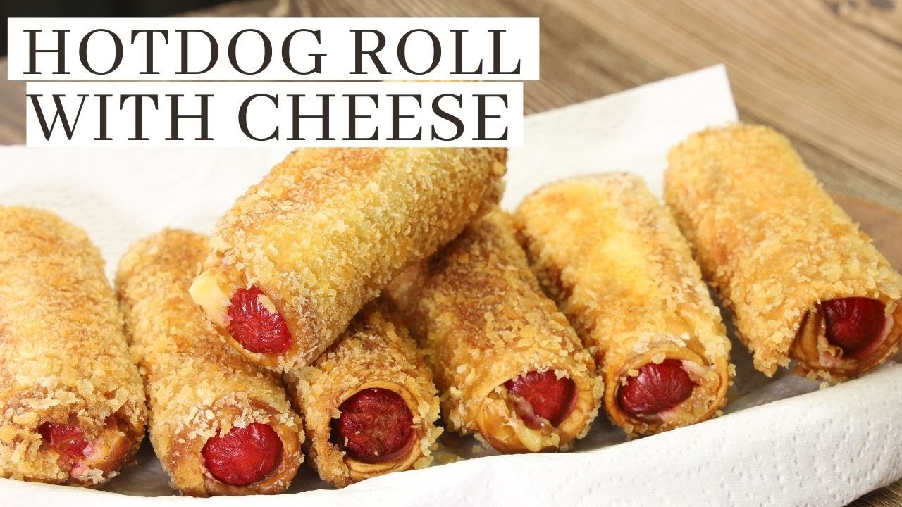 How To Make Hotdog Roll With Cheese YouTube