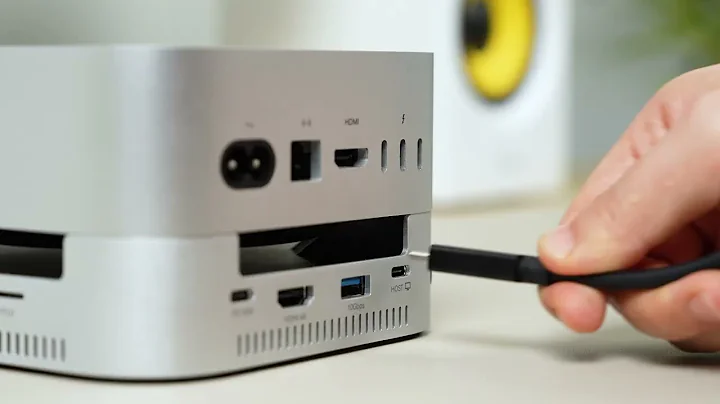 ACASIS Mac mini M4 Dock & Stand with Dual-Bay NVMe SSD Enclosure