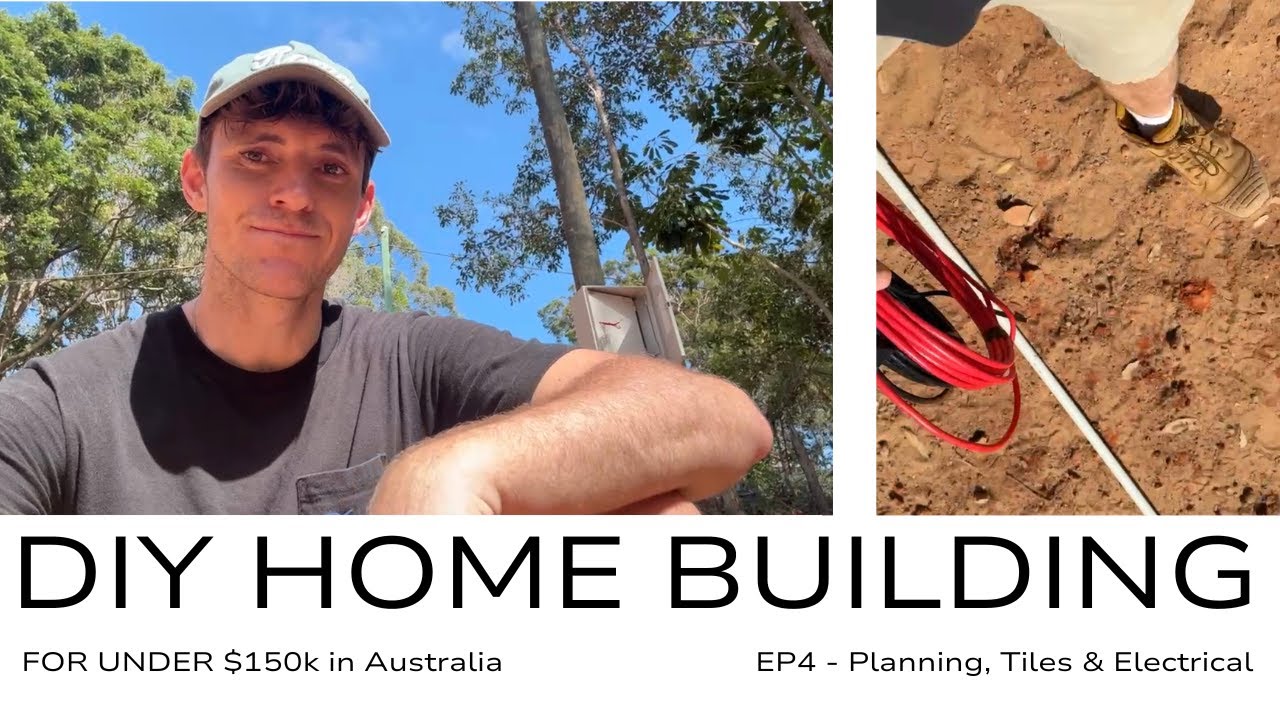 My Owner Build - Episode 4 - PLANNING, choosing tiles (help please!) & Electrical ⚡