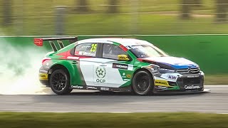 380hp Citroën C-Elysée TC1 WTCC Car: Race Start Tests & Sounds in action at Monza Circuit!