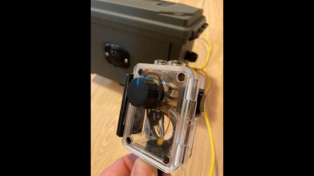 Kayak Trolling Motor Speed Control Box Build YouTube