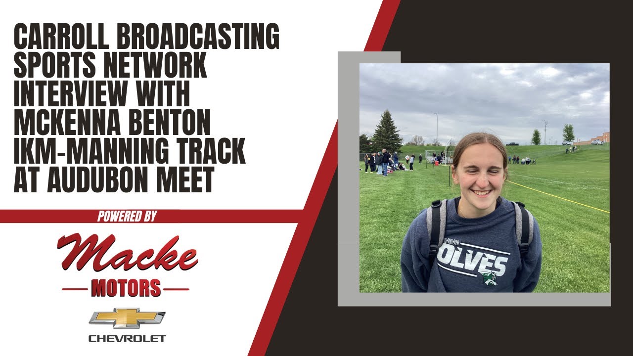 Carroll Broadcasting Sports Network interview with McKenna Benton of IKM-Manning At Audubon 2026