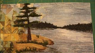 Thread Painting by Bridget O'Flaherty from Start to Finish