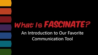 What Is the Fascination Personality Test™
