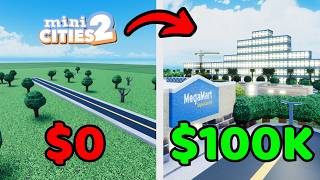 How fast can I get $100,000 in Mini Cities 2? | Roblox screenshot 3