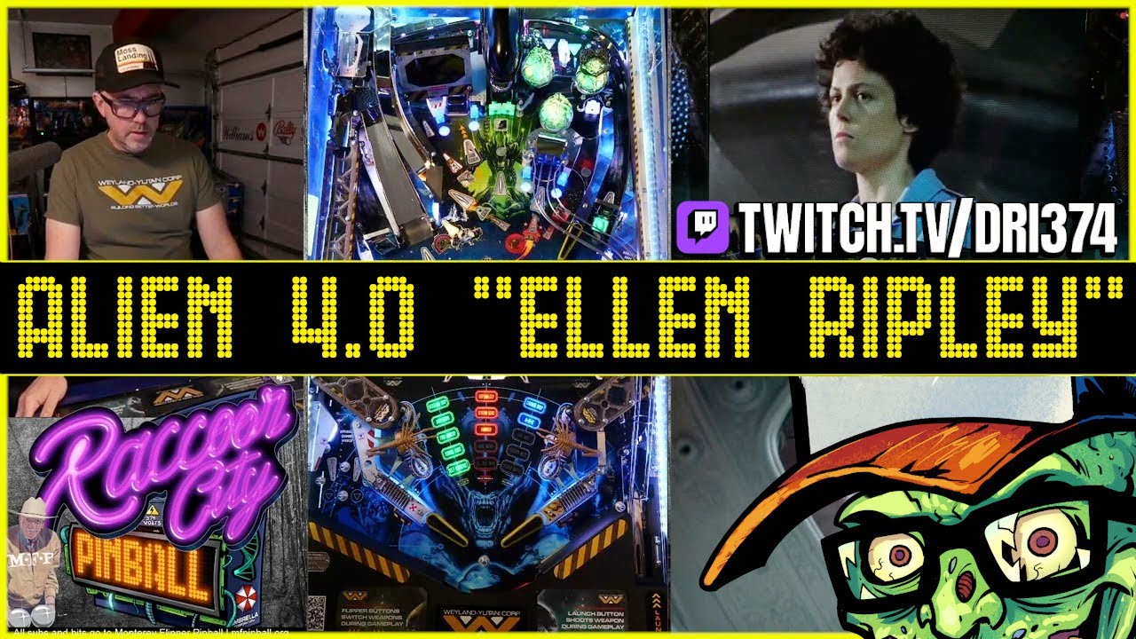 Pinball Brothers Alien LV Version 4.0 First Flip! Streamed from