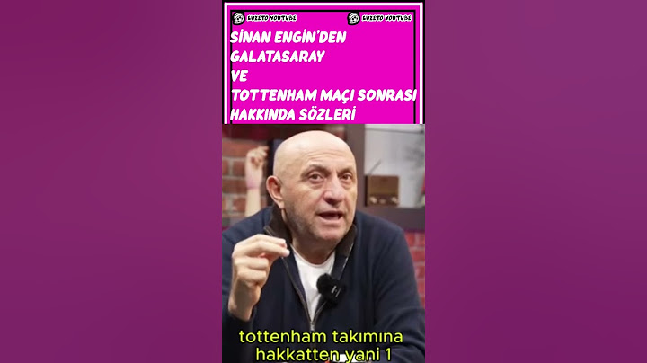 Sinan Engin’den Şaşırtıcı Galatasaray-Tottenham Yorumu! 😲 Maç Sonrası Eleştirileri Gündem Oldu!
