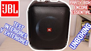 JBL PartyBox ENCORE ESSENTIAL. 😨 El Unboxing DEFINITIVO, Test de sonido y primeras impresiones...