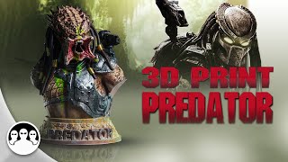 Predator: 3D Printing Time Lapse & Painting