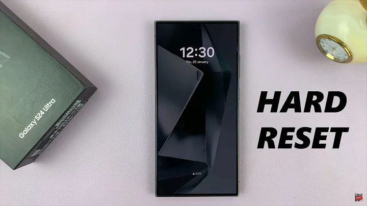 How To Hard Reset Samsung Galaxy S24 / S24+ / S24 Ultra