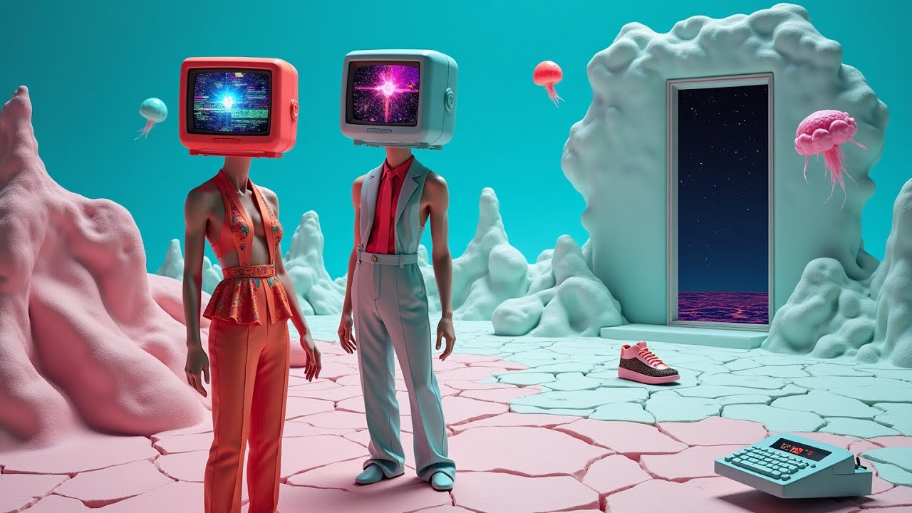 Futuristic AI Music Video | Electric Dreams