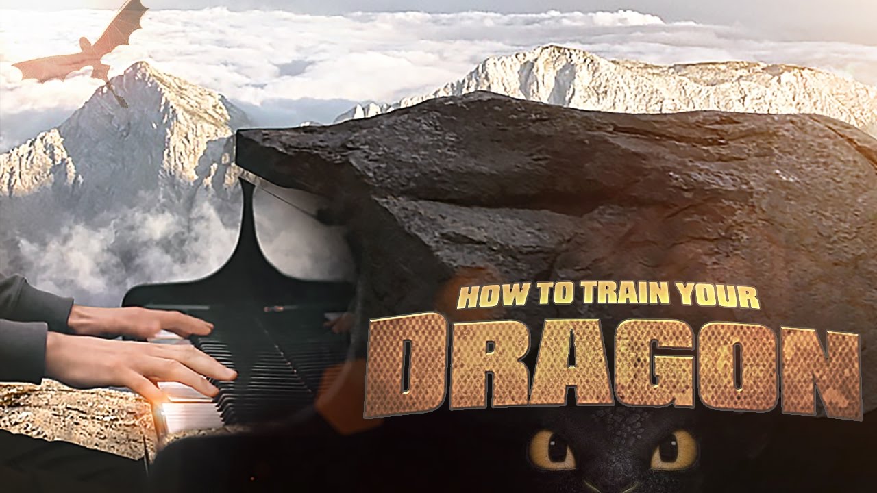 "How to Train Your Dragon" - Romantic Flight (HD Piano Cover, Movie