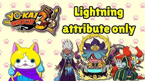 Yo-kai watch 3 lightning attribute only - blasters t - pyramid of clu and cluphinx dungeons