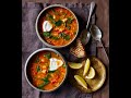 🍂HEARTY AUTUMN LENTIL VEGGIE SOUP!! PERFECT FOR RAINY WEATHER🥗♨️ image