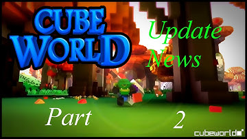Cube World Update 2014 (part 2) Quest Givers, Arena and Video Of Gameplay