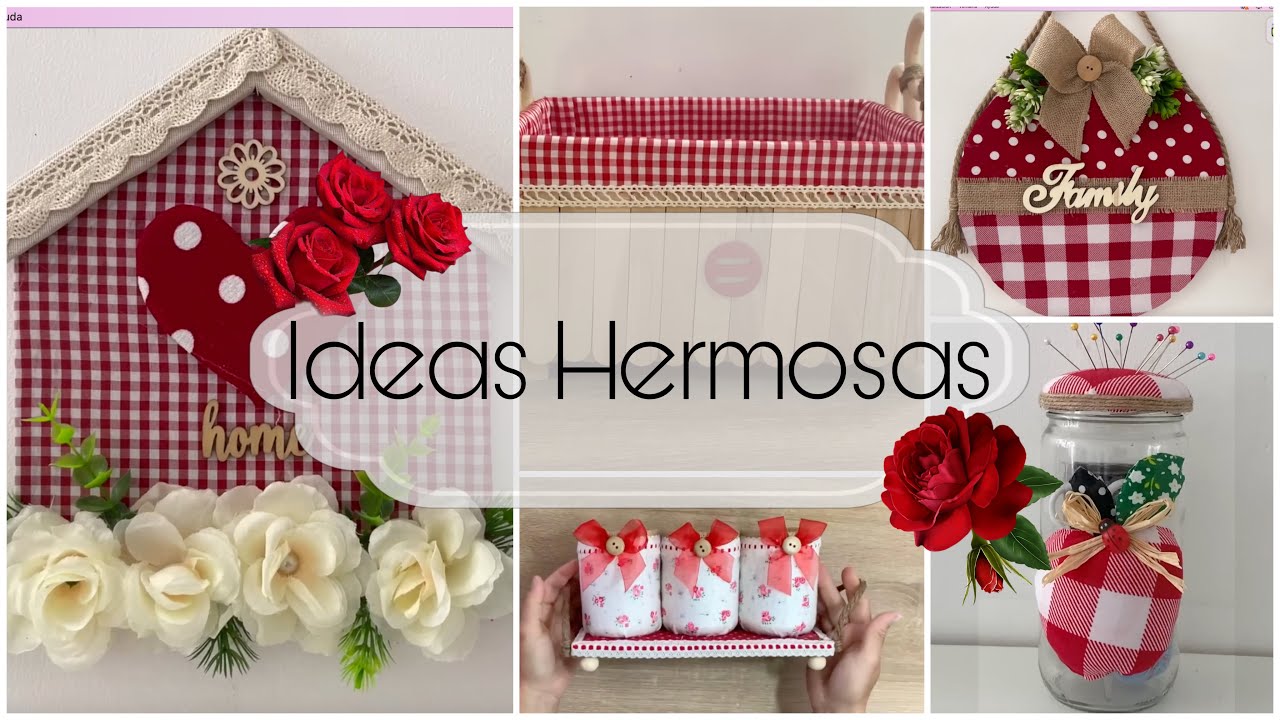 Mira que lindas manualidades para Decorar tu hogar   ♻️ /Ideas recicladas / artesanato reciclado