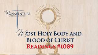 6/7/26 - Solemnity of the Most Holy Body & Blood of Chirst, 3:00PM