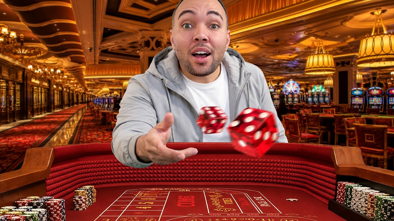 I Went on The CRAZIEST Craps Roll