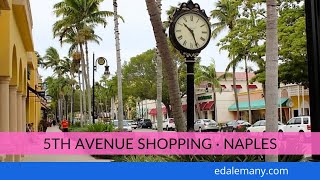 Naples, Florida | 5th Avenue Shopping | Pier | Tin City