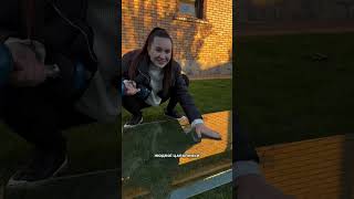 Скляна тераса це надійно? Зараз перевіримо!