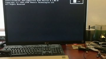 IBM 5170 - Boot and Simcity