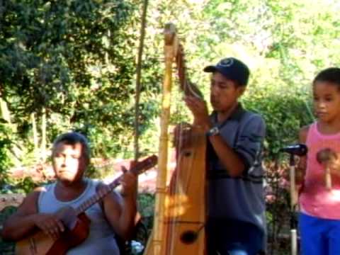 Fiesta en Elorza - Arpa: Edgar Martinez