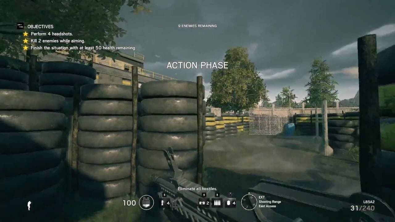 Rainbow Six Siege - Situation 1 - All Objectives in Hard - Full HD ...