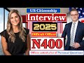 Real Interview of U.S. Citizenship, Small talk, N-400 Naturalization Interview, USCIS Interview 2025