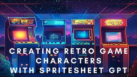 Creating Retro Game Characters with Spritesheet GPT
