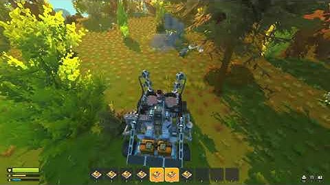 Compact Rock Cutting miner - Scrap mechanic