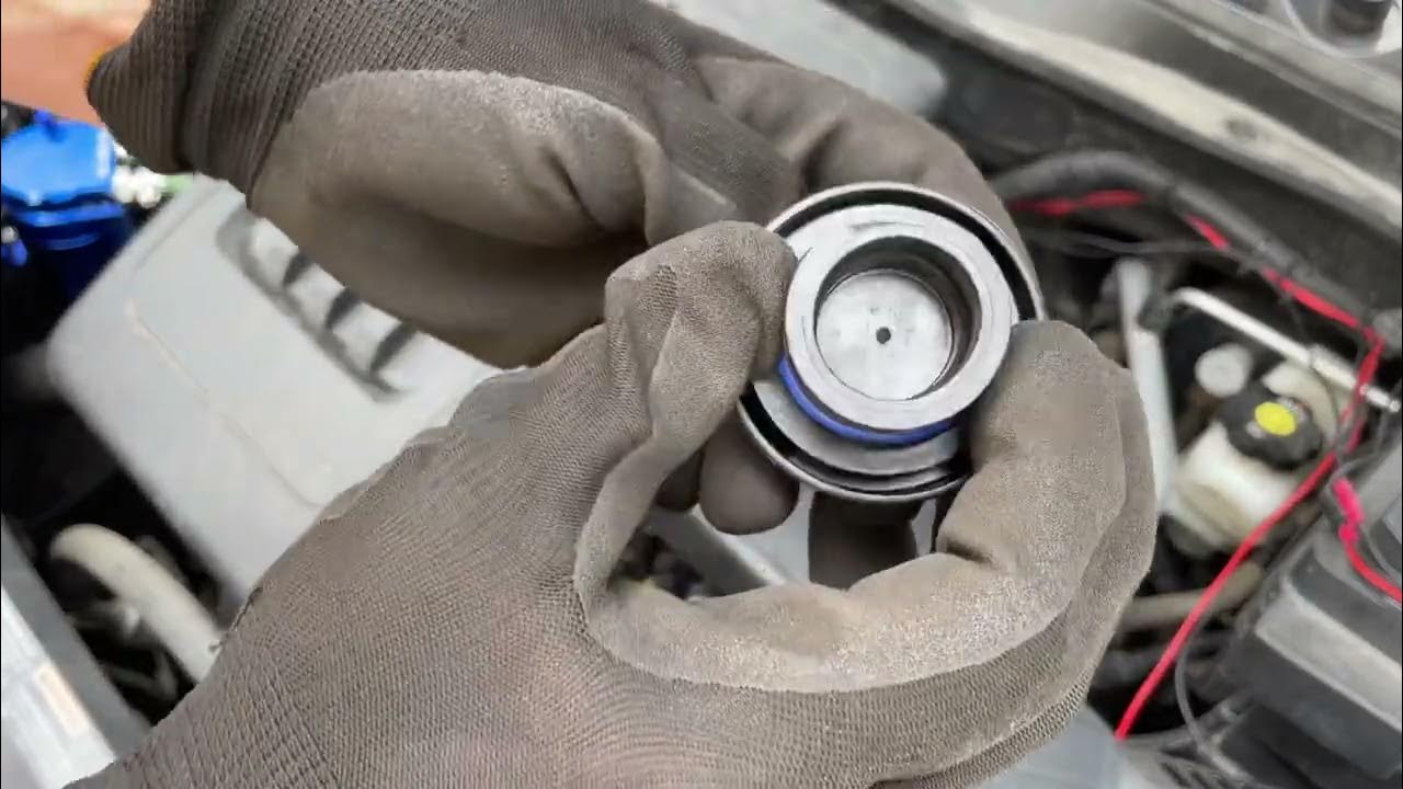 How To Stop Moisture Buildup On Oil Cap - YouTube