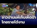ชาวบ้านคึกคัก เห็ดป่า โกยรายได้งาม | จ้อข่าวเช้า