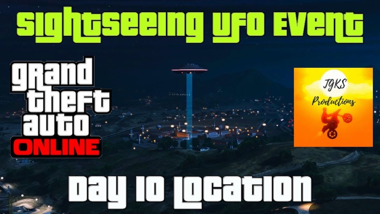 GTA Online Halloween Event 2022 [Sightseeing UFO Day 10 Location] YouTube