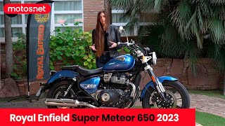¡WOW! Nueva Royal Enfield Super Meteor 650 ☄/ Presentación 2023 / motos.net