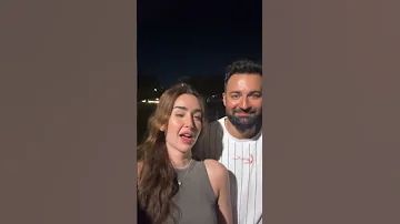 هنا الزاهد وأحمد حاتم في فيديو جديد 