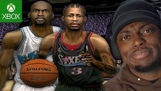 The Forgotten Exclusive Microsoft XBOX NBA BasketBall Game...