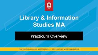 Library & Information Studies MA - Practicum Overview