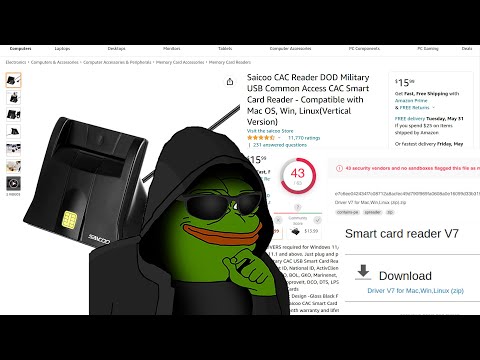 A Smart Card Reader With Hacked Drivers