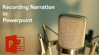 Recording  a narration in PPT 2007