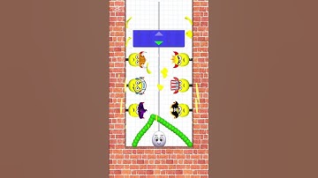 Draw to smash..logic puzzle game level 6841 #drawtosmash #gamingshort #logicpuzzle