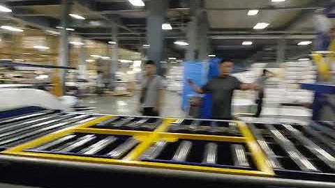 Fully automatic mattress rolling  wrapping compression  machine line