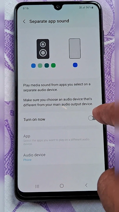 separate app sound || samsung oneui features #shorts ❤️❤️