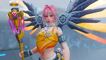 NEW Fearless Mercy Skin Showcase | Overwatch 2 x LE SSERAFIM